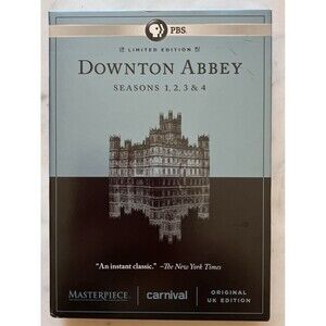 Downton Abbey - Seasons‎ 1-4  Limited Edition (DVD, 2014, 12-Disc Set) -EUC